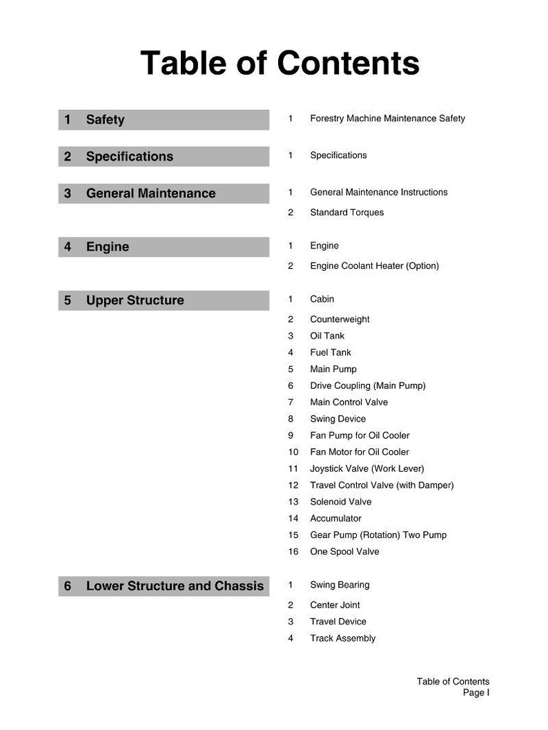 Manual de Serviço da Escavadeira de Esteiras Hyundai HX300LL, HX300RB | PDF | Download Imediato imagem 1