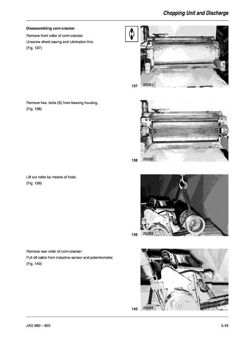 Claas Jaguar 820 840 860 880 Forage harvester Repair Manual PDF | Service Workshop | Instant Download image 6