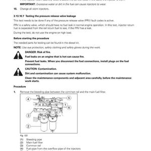 Instrukcja serwisowa silnika Agco Power 33 w formacie PDF | Naprawa serwisowa | Natychmiastowe pobranie zdjęcie 8