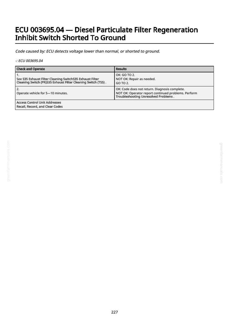 John Deere 5045E, 5065E, 5055E, 5075E traktordiagnosmanual i pdf-format | Direkt nedladdning bild 4