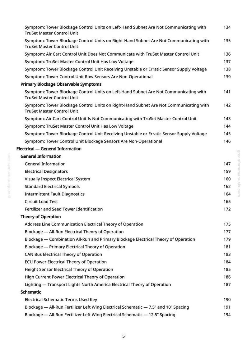 John Deere H560f, H550f, H540f, 1830, H550, H561, H541, 1835 Lufthackans Diagnostikmanual Pdf | Direkt Nedladdning bild 5