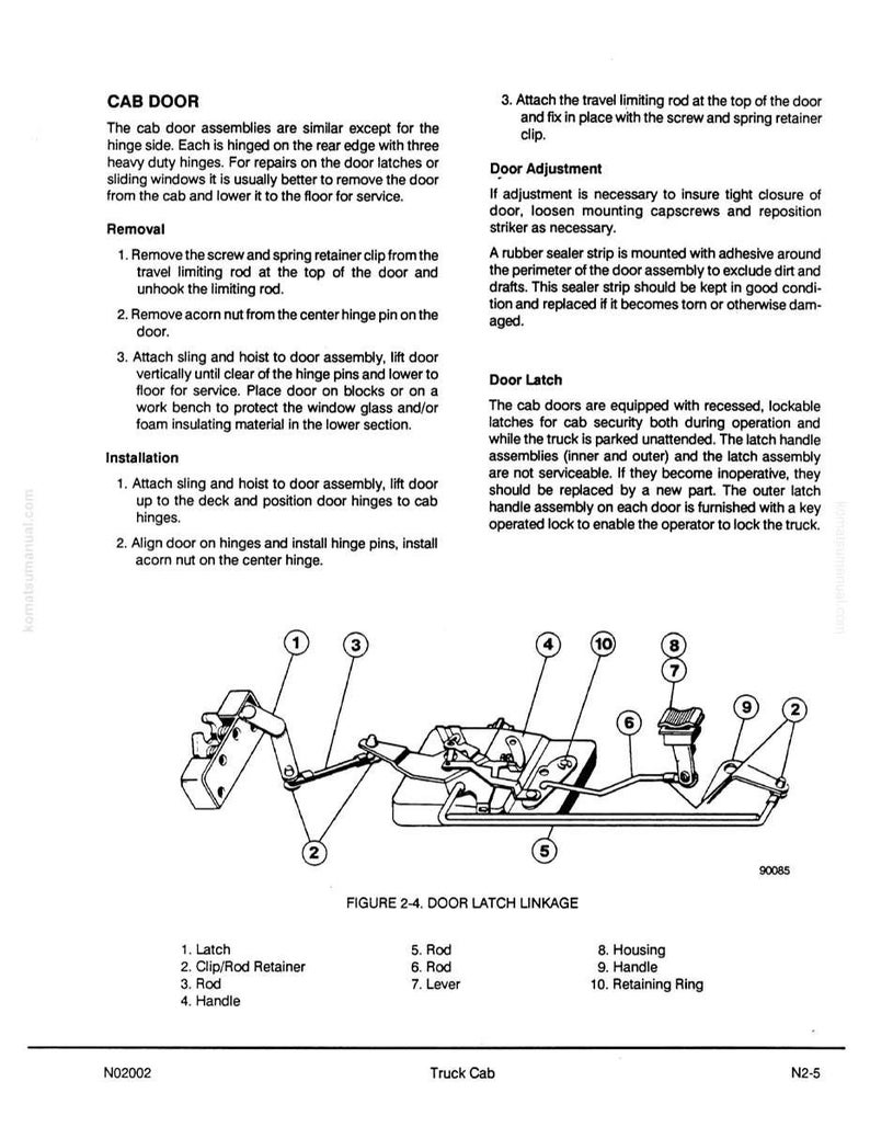 Komatsu 830E Haulpack Truck Service Manual Repair Workshop PDF Download image 10