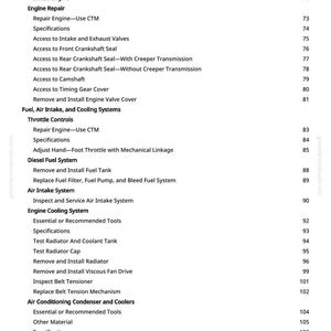 John Deere 7210, 7410, 7510 Tractor Technical Manual PDF | Instant Download image 4