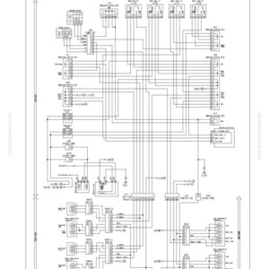May include: A detailed circuit diagram for automotive headlamps, clearance lamps, and tail lamps. The diagram includes text and symbols, with labels such as "HEAD" and "TAIL LAMP". The diagram is labeled "E-45" and "WA270-8".