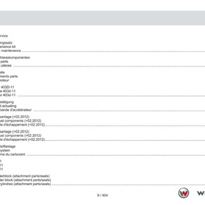 Weidemann 1160Cc30 Wheel loader Parts Manual PDF | Illustrated Catalog | Instant Download image 9