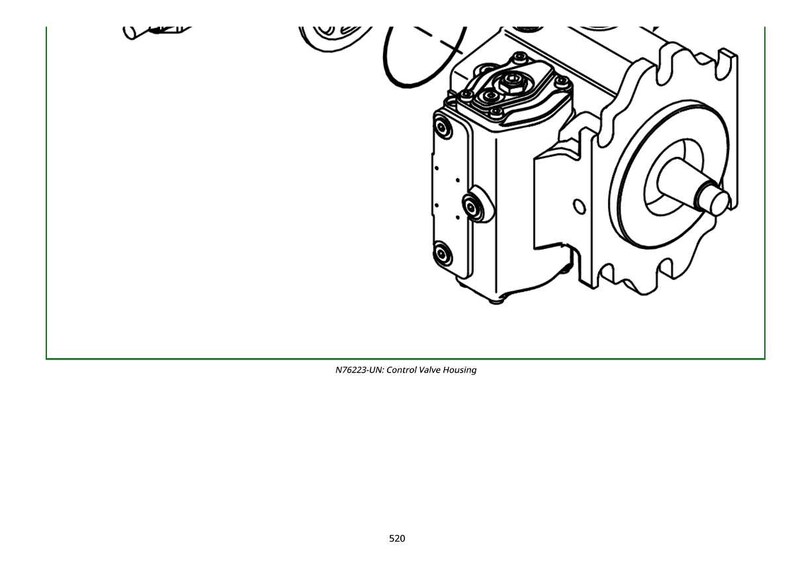 May include: Line drawing of a mechanical component, likely a control valve housing. The image is in black and white, with a gear-like wheel and a rectangular body. Text at the bottom reads "N76223-UN: Control Valve Housing".