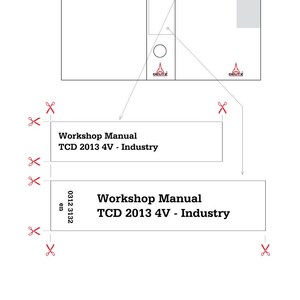 Manual de taller del motor industrial Deutz Tcd 2013 4v en formato PDF / Servicio y reparación / Descarga instantánea imagen 2