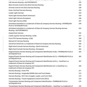 John Deere 7720, 7820, 7920 traktordiagnosmanual PDF | Direktnedladdning bild 6