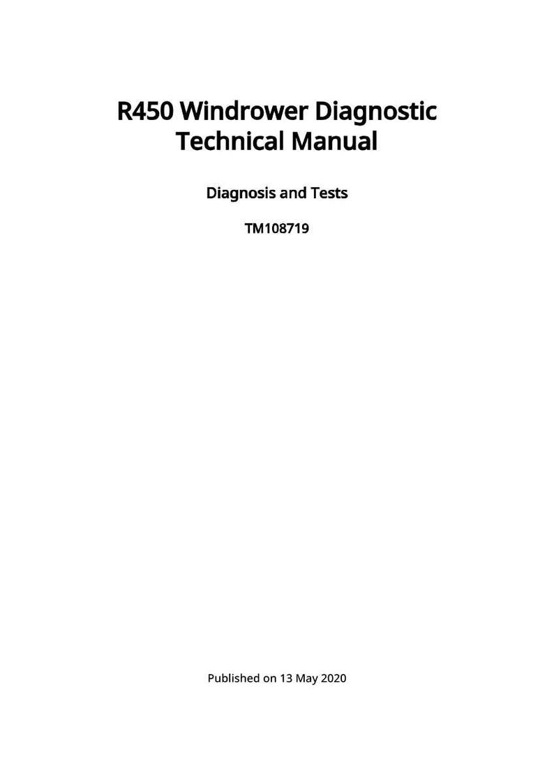 John Deere R450 Self-Propelled Windrower Diagnosis And Tests PDF | Instant Download image 2