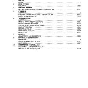 Landini Multifarm 75-80-90 Traktor Verkstadsmanual PDF - Perkins T2 bild 4