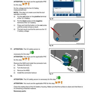 Fendt Hochspannungsverfahren Batterie Werkstatt-Handbuch PDF | Service Reparatur | Sofort Download Bild 5