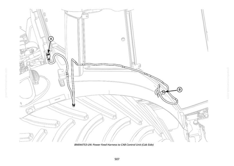 John Deere 6135 M, 6210 M, 6150 M, 6170 M, 6190 M traktorreparationsmanual i pdf-format | Service och verkstad | Direkt nedladdning bild 5
