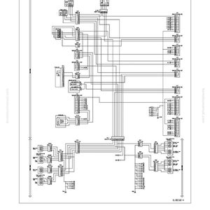 May include: A detailed electrical circuit diagram for the E-MODE system, labeled "Troubleshooting." The diagram features numerous interconnected components, lines, and text labels. The document includes the text "Related circuit diagram" and the numbers "20-928" and "WA450/480-6."