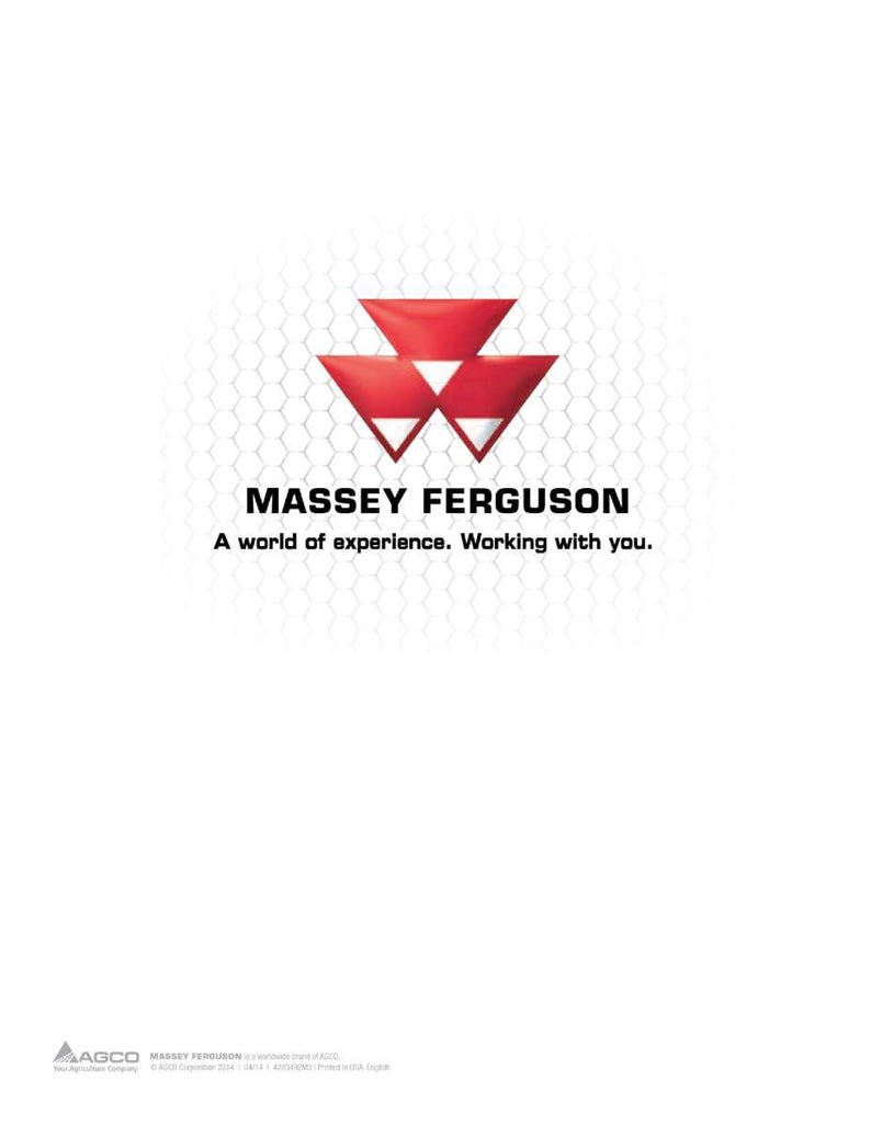 Massey ferguson 4600 Series 4608 4609 4610 Tractor Service Manual PDF | Workshop Repair | Instant Download image 11