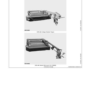 John Deere 1355, 1365, 1465 gräsklippare bruksanvisning PDF | Användarhandbok | Direkt nedladdning bild 6