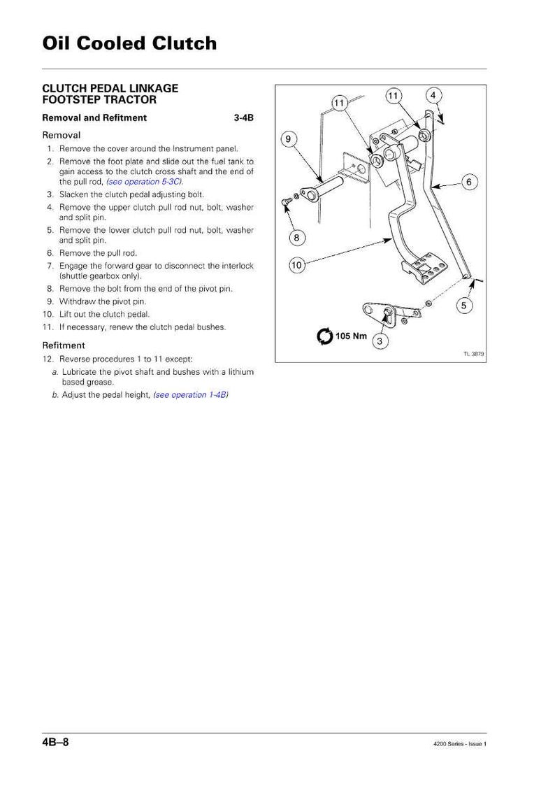 Instrukcja serwisowa ciągnika Massey Ferguson serii 4300 w formacie PDF | Naprawa w warsztacie | Natychmiastowe pobranie zdjęcie 3
