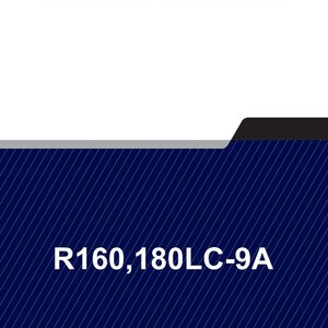 HYUNDAI R160,180LC-9A Crawler Excavator Service Manual | PDF | Instant Download image 1