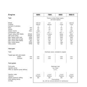 Landini 58-78-68-88 Tractor Workshop Manual PDF image 8
