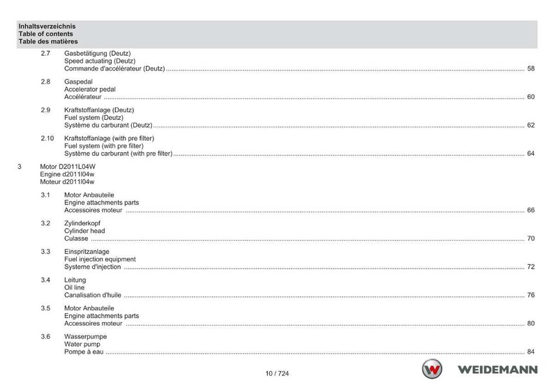 Weidemann 3070Cx60lp Wheel loader Parts Manual PDF | Illustrated Catalog | Instant Download image 10