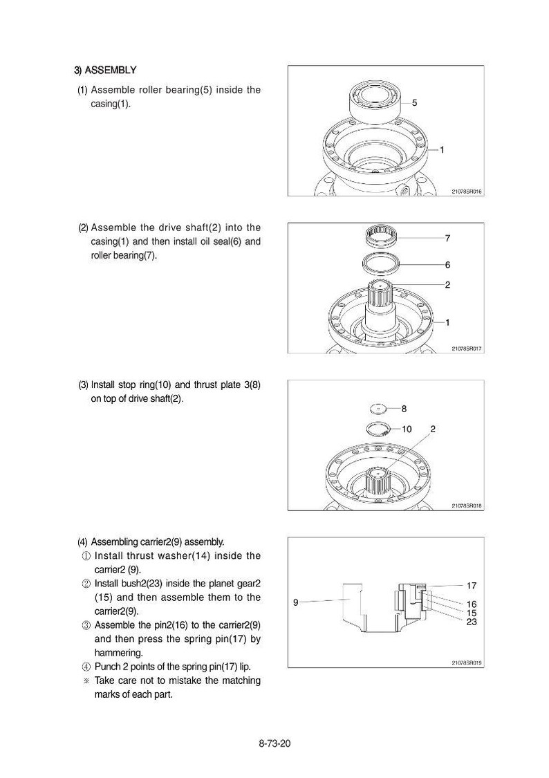 HYUNDAI R450LC-7 Crawler Excavator Service Manual | PDF | Instant Download image 5