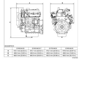 Manuel d'atelier du moteur diesel Kubota série 03-M-DI-E2B | Téléchargement instantané du PDF image 10