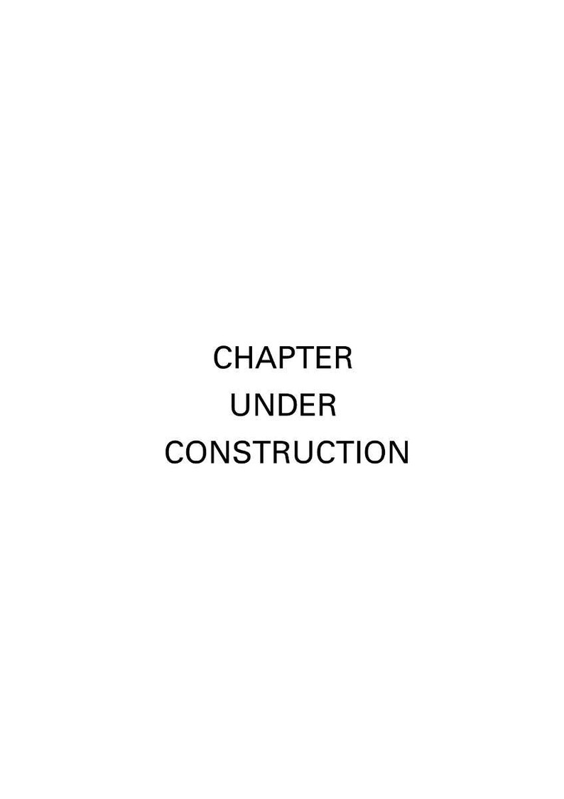 Puede incluir: Fondo blanco con el texto negro "CHAPTER UNDER CONSTRUCTION" centrado. El texto est&aacute; en una fuente sencilla, sin serifa, creando una imagen minimalista.