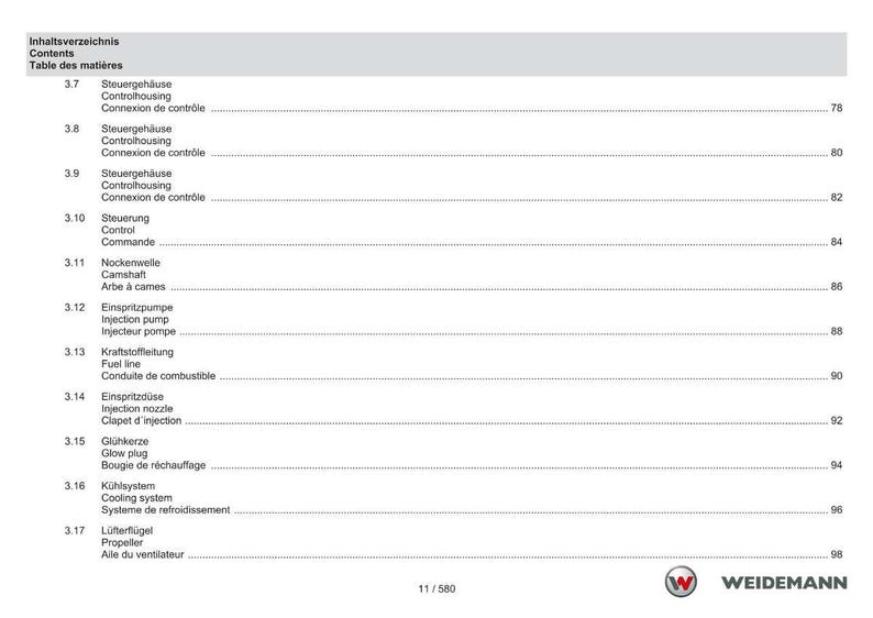 Weidemann 1240Cx35 Radlader Teile-Handbuch PDF | Illustrierter Katalog | Sofort Download Bild 11