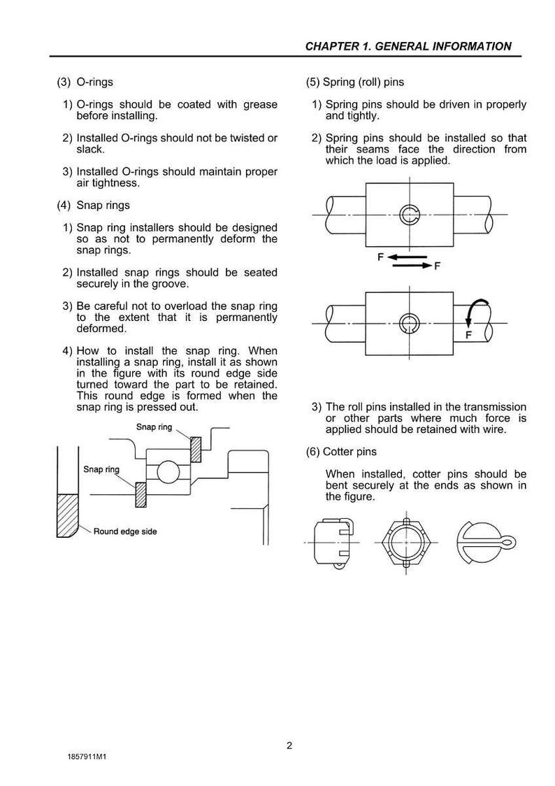 Massey ferguson Mf1740 mf1747 Compact tractor Service Manual PDF | Workshop Repair | Instant Download image 10
