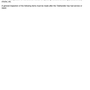 May include: A page from a service manual with the title "FOREWORD" at the top. The text describes the manual's purpose for the Massey Ferguson Telehandler mechanic, covering servicing, adjustment procedures, and inspection instructions. The bottom right corner shows "8947 Service Manual".