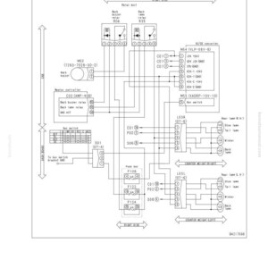 K&ouml;nnte beinhalten: Detailliertes Schaltbild f&uuml;r das R&uuml;ckfahrlichtrelais FB30-12, mit Fehlercode-Informationen. Das Diagramm umfasst Relaisk&auml;sten, Sicherungen und verschiedene elektrische Komponenten, mit Beschriftungen und Verbindungslinien.