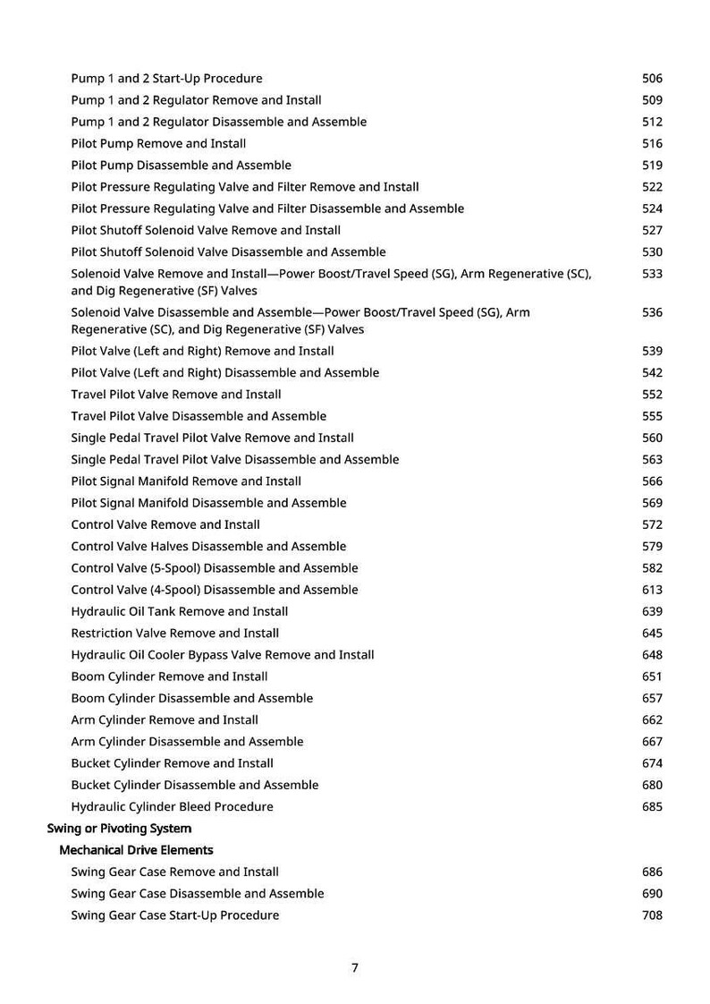 Reparationsmanual för Hitachi Zaxis300lc-6N grävmaskiner i PDF-format | Service och verkstad | Direkt nedladdning bild 2