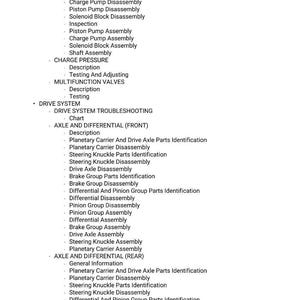 Massey ferguson Th 6534 7035 7038 stage 4 Telescopic handler Service Manual PDF | Workshop Repair | Instant Download image 7