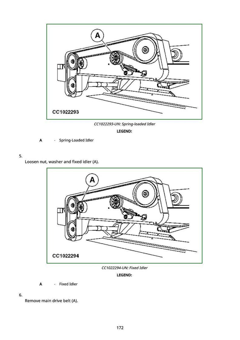 John Deere 625, 630, 635, 830 en 835 reparatiehandleiding maaier-kneuzers (pdf) | Servicewerkplaats | Direct downloaden afbeelding 4