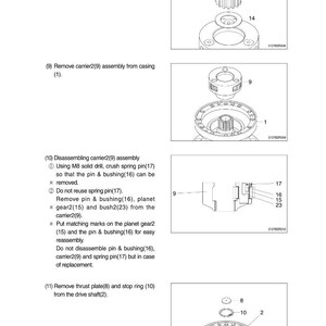 Servicemanual för bandgrävare Hyundai R210 (Smart X Plus) | Pdf | Direktnedladdning bild 5