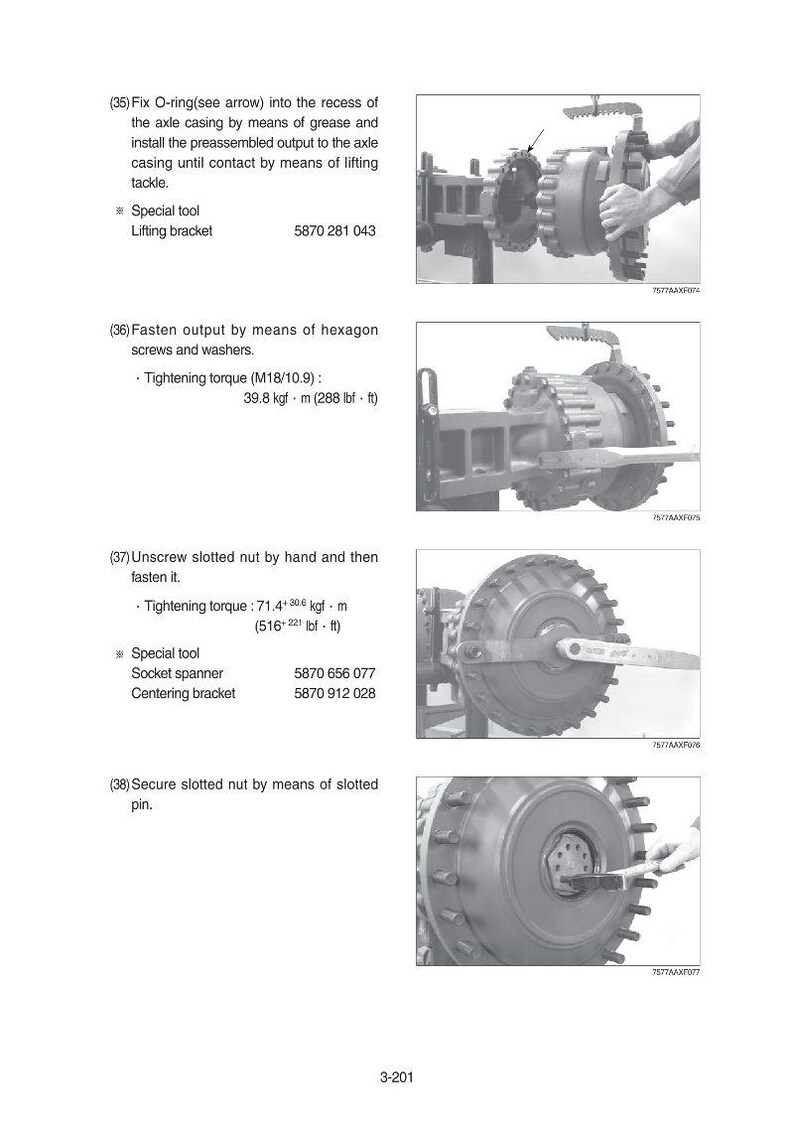Manual de servicio de la cargadora de ruedas HYUNDAI HL760-9 / PDF / Descarga instantánea imagen 3