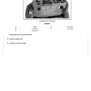 John Deere 6230R, 6250R traktor reparationsmanual PDF | Serviceverkstad | Direkt nedladdning bild 11