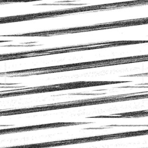 May include: Abstract black and white image with diagonal brushstrokes. The image features thick, textured black lines against a white background, creating a dynamic and artistic pattern. The brushstrokes vary in width and intensity, adding depth.