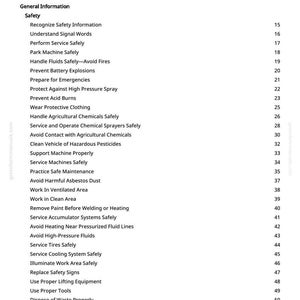 Teknisk manual för John Deere 6700 självgående spruta i PDF-format | Direkt nedladdning bild 3