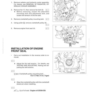 Komatsu PC30R-8 PC35R-8 PC40R-8 PC45R-8 Excavator Service Manual image 7