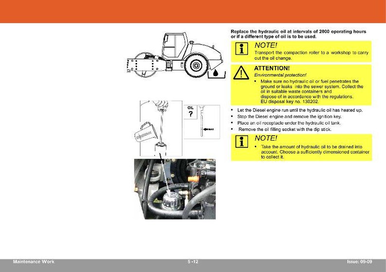 HYUNDAI HR120C-9(canopy) Road Roller Service Manual | PDF | Instant Download image 3