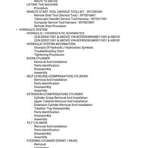 Massey Ferguson TH 7035RC 7035XRC 7035BRC Stage 5 Teleskoplastare Servicemanual PDF | Verkstadsreparation | Direktnedladdning bild 4