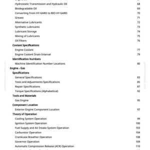 Teknisk manual för John Deere 2500E, 2500B Hybrid åkgräsklippare i PDF-format | Direkt nedladdning bild 4