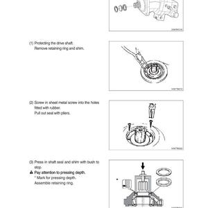 HYUNDAI R55W-9A Wheel Excavator Service Manual | PDF | Instant Download image 4