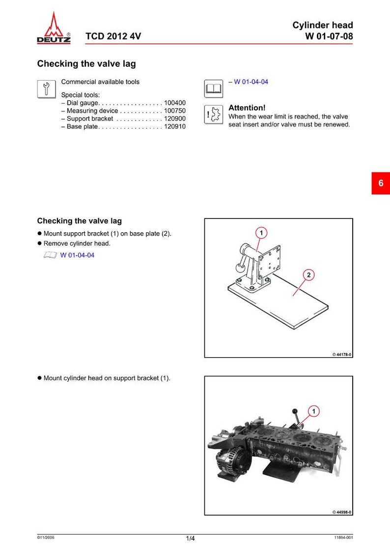 Deutz Tcd 2012-4V Engine Workshop Manual PDF | Service Repair | Instant Download image 5