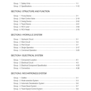 HYUNDAI HX160,180A L Bandgrävmaskin Servicemanual | PDF | Direktnedladdning bild 1