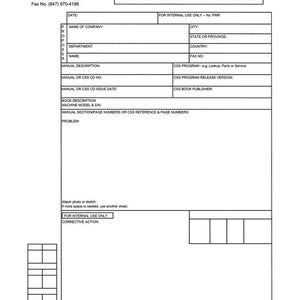 May include: A white document titled "PROPOSAL FOR MANUAL OR CSS REVISION" with text fields for company information, manual description, and problem details. Includes the DataKom Publishing Corporation address and contact information.