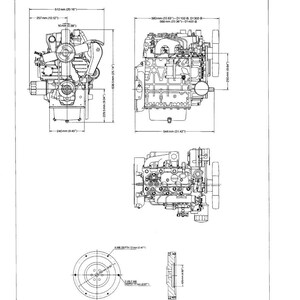 Kubota dieselmotor D1102-B, D1302-B, D1402-B, V1502-B, V1702-B, V1902-B Verkstadsmanual | Direkt PDF-nedladdning bild 10