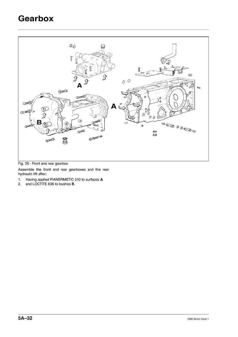 Massey ferguson 3300 Series Tractor Service Manual PDF | Workshop Repair | Instant Download image 5