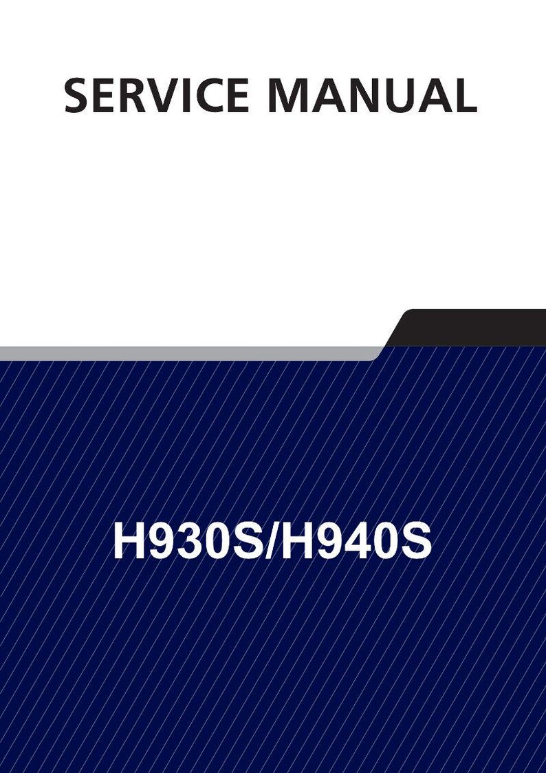 HYUNDAI H930S/H940S Backhoe Loader Service Manual | PDF | Instant Download image 1