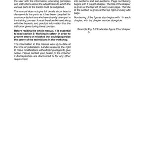K&ouml;nnte beinhalten: Eine Seite aus einem Schulungshandbuch mit der &Uuml;berschrift "Einleitung" und Abschnitts&uuml;berschriften. Der Text beschreibt den Zweck des Handbuchs, seine Struktur und Sicherheitshinweise. Die Seite enth&auml;lt das Beispiel "Abb. 5.73 zeigt Abbildung 73 von Kapitel 5."